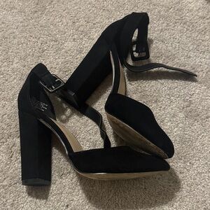 JustFab Elegant Black Heels
